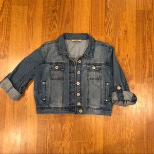 Cropped Denim Jacket
